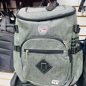 Gray Backpack for Men